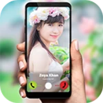 photo caller screen dialer android application logo